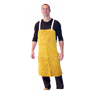 Leather Apron - Leather - Clothing - Cowhide - Length 13 in, Width 5.5 in, Height 2 in