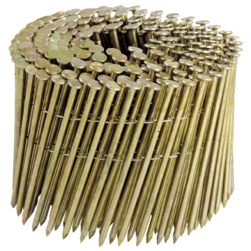 BOSTITCH 15 Degree 3-1/4 By .120-Inch Wire Collated Nails (2,700 Per Box)