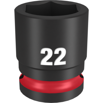 Milwaukee SHOCKWAVE™ Impact Duty 1/2" Drive 22MM Standard 6 Point Socket