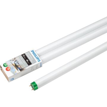 Philips ALTO 32W 48 In. Cool White T8 Medium Bi-Pin Fluorescent Tube Light Bulb (2-Pack)