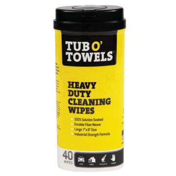 Tub O Towels Heavy Duty Cleaning Wipes (40 Ct.)