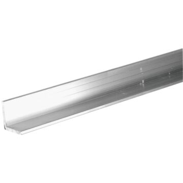 Hillman Steelworks 1/2 In. x 3 Ft. Aluminum Solid Angle