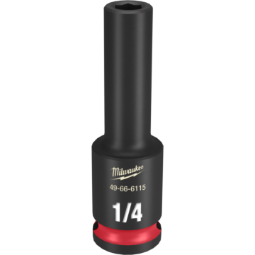 Milwaukee SHOCKWAVE™ Impact Duty 3/8" Drive 1/4" Deep 6 Point Socket