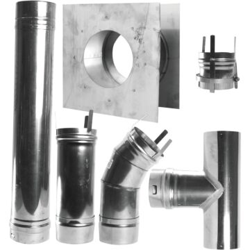 MR. HEATER Horizontal Garage Heater Vent Kit (7-Piece)
