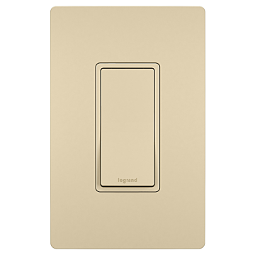 Pass & Seymour radiant® 15A Single-Pole Switch, Ivory