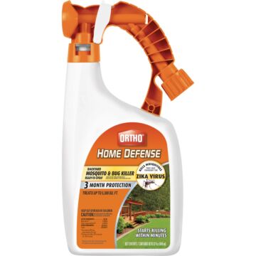 Ortho Home Defense 32 Oz. Ready To Spray Hose End Backyard Mosquito & Bug Killer