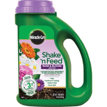 Miracle-Gro Shake 'n Feed Rose & Bloom 4.5 Lb. 9-18-9 Dry Plant Food