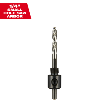 Milwaukee Small Thread Arbor 1/4" Shank