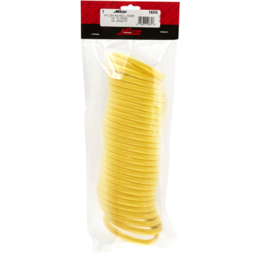 Milton Polyurethane Recoil Air Hose 1/4" NPT 25 ft Anti-corrosion, Abrasion Resistance Air Compressor Hose