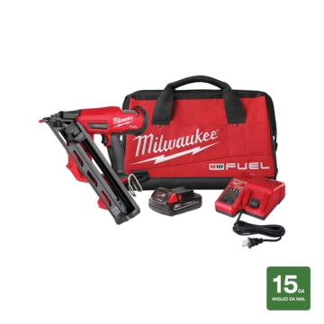 Milwaukee M18 FUEL™ 15 Gauge Finish Nailer Kit