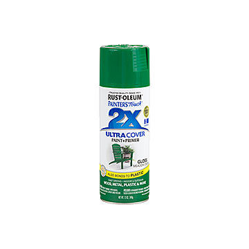 Painter's Touch® 2X Ultra Cover® Spray Paint - 2X Ultra Cover Gloss Spray - 12 oz. Spray - Gloss Meadow Green