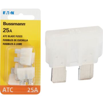 Bussmann 25-Amp 32-Volt ATC Blade Automotive Fuse (4-Pack)