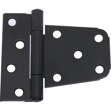 National 3-1/2 In. Black Extra Heavy Gate Hinge