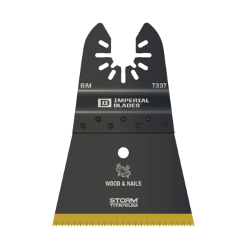 Imperial Blades IBOAT337-1 One Fit™ 2-1/2" Storm Titanium Wood & Nails Blade, 1PC