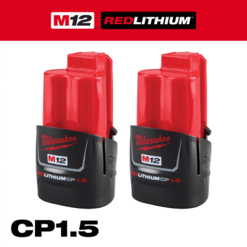 Milwaukee M12™ REDLITHIUM™ Compact Battery Two Pack
