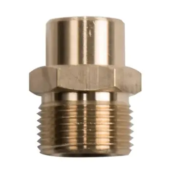 1/4 in x M22 FNPT Screw Type European Plug