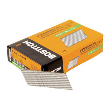 BOSTITCH 1-1/2-Inch By 15 Gauge By 28 Degree Angled Finish Nail (3,655 Per Box)