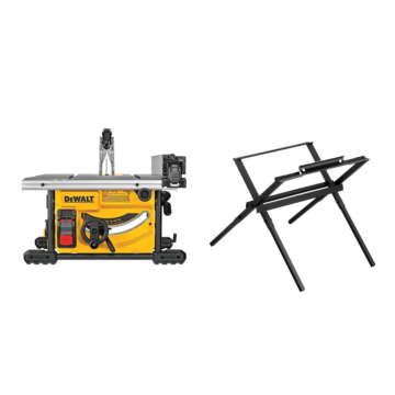 Dewalt DEWALT 8-1/4 in. Compact Jobsite Table Saw with Stand