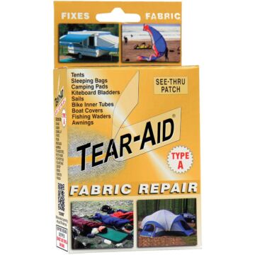 Tear-Aid Transparent Tent & Multi-Use Fabric Repair Kit