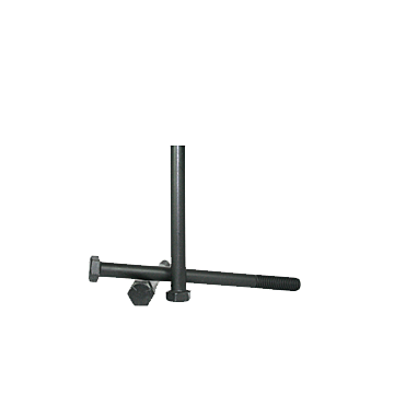 1-1/4 in-7 x 8 in Hex Head Cap Screw Coarse Thread Yellow Zinc Grade 8