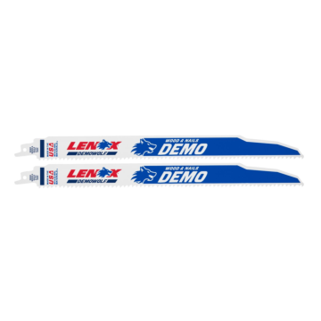 Lenox LENOX DEMOWOLF Reciprocating Saw Blades 6 TPI 305 x 25 x 1.6 mm 1/PK