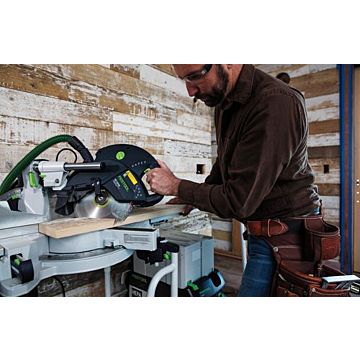 Festool Sliding Compound Miter Saw KS 120 REB-Set-UG KAPEX