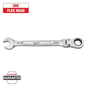 Milwaukee 15/16" Flex Head Combination Wrench