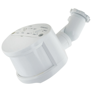 Satco LED Rated-  Add On Motion Sensor-  White Finish