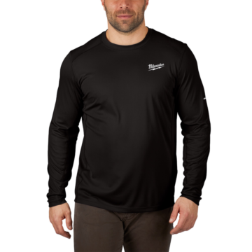 Milwaukee WORKSKIN™ Lightweight Performance Shirt - Long Sleeve - Black