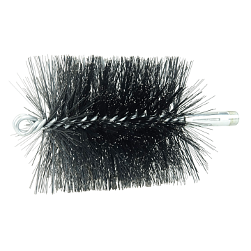 Weiler 4-7/8" Double Spiral Flue Brush, .012 Steel