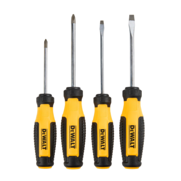 DEWALT 4Pc Dewalt Fixed Bar Screwdriver Set