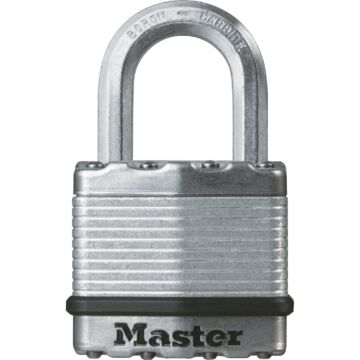 Master Lock Magnum 1-3/4 In. W. Dual-Armor Keyed Different Padlock with 1 In. L. Shackle