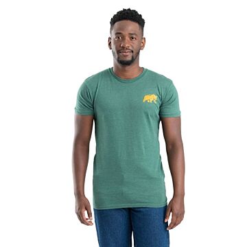 BERNE Badge Tee (Pine Green)