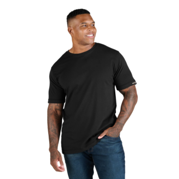 Performance Short Sleeve Tee (Black) 