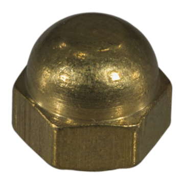 Acorn Cap Nut Br, 8-32