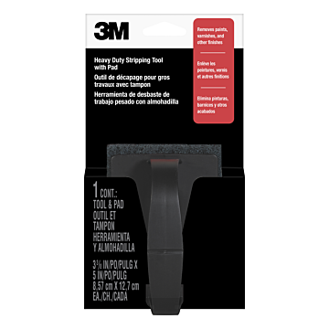 3M ™ Heavy Duty Stripping Tool 10110NA-PT, 3 Coarse, One, Open Stock, 3.375 in. x 5 in. Handle and Pad