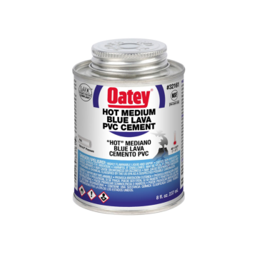 Oatey® 8 oz. PVC Blue Lava Hot Cement