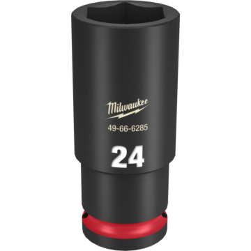 Milwaukee SHOCKWAVE™ Impact Duty 1/2" Drive 24MM Deep 6 Point Socket