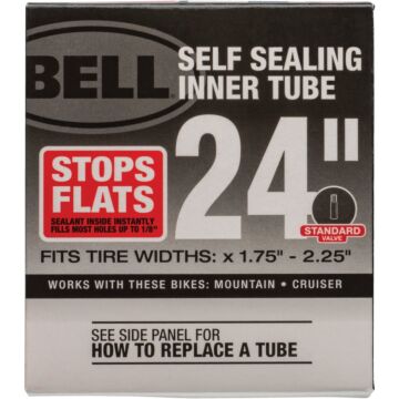 Bell Sports 24 In. Self-Sealing Bicycle Tube
