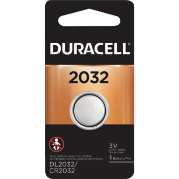 Duracell 2032 Lithium Coin Cell Battery