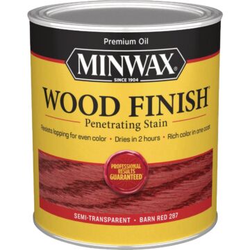 Minwax 1 Qt. 287 Barn Red Wood Finish
