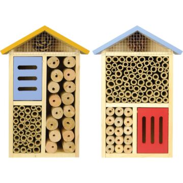 Nature's Way 7 In. W. x 12.5 In. H. x 6 In. D. Cedar Multi-Chamber Insect House