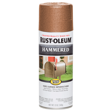 Stops Rust® Spray Paint and Rust Prevention - Hammered Spray Paint - 12 oz. Spray - Copper