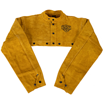 Premium Cowhide Leather Cape Sleeve (Golden Brown)