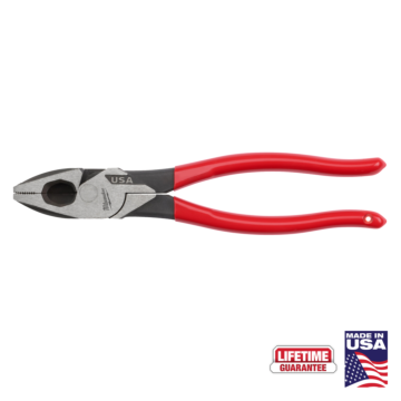 Milwaukee 9" Lineman's Dipped Grip Pliers (USA)