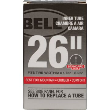 Bell 26 In. Standard Premium Quality Rubber Bicycle Tube