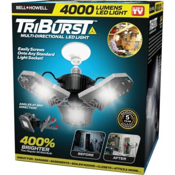 Bell+Howell TriBurst 4000 Lm. LED High-Intensity Replacement Light Bulb