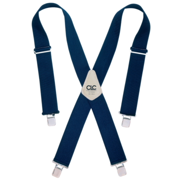 Heavy-Duty Work Suspenders, Blue