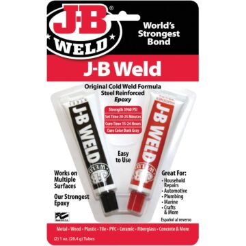 J-B Weld (2) 1 Oz. Original ColdWeld Epoxy