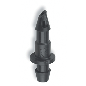 Rain Bird BC25/10PS Drip Irrigation Universal 1/4" Barbed Coupling Fitting, Fits All Sizes of 1/4" Drip Tubing, 10-Pack